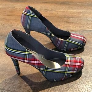 Plaid Fioni pumps